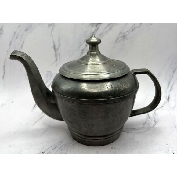VILA Other - Vila Rica Made‎ in Brazil Small Pewter Teapot 4.5 Inches Tall